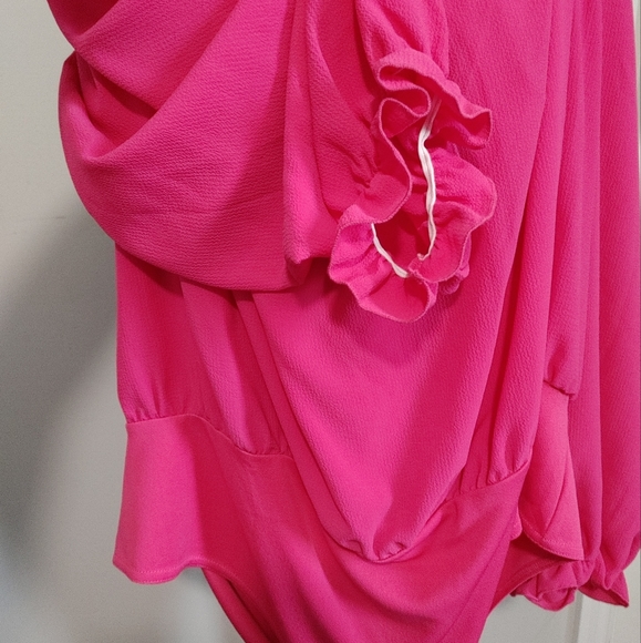 Hot Pink Bodysuit - Picture 2 of 7